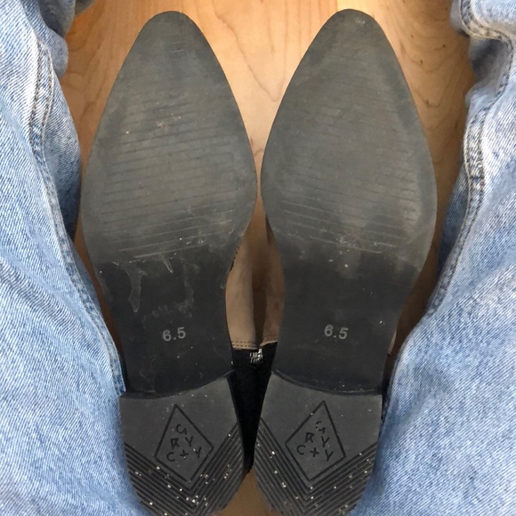 Two tone leather boots size 6.5 - Picture 6 of 6